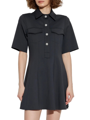 ΜΙΝΙ ΦΟΡΕΜΑ | Μαύρο EU 40