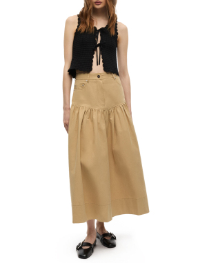 ΜΑΞΙ ΦΟΥΣΤΑ | Μπεζ EU 40