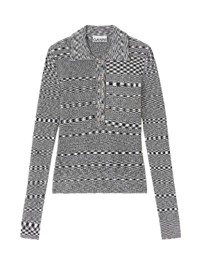 ΓΥΝΑΙΚΕΙΑ ΜΑΚΡΥΜΑΝΙΚΗ ΜΠΛΟΥΖΑ | Μαύρο XS