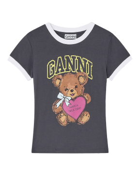 ΓΥΝΑΙΚΕΙΑ ΚΟΝΤΟΜΑΝΙΚΗ ΜΠΛΟΥΖΑ BEAR | Γκρι Σκούρο XS