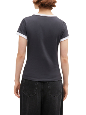 ΓΥΝΑΙΚΕΙΑ ΚΟΝΤΟΜΑΝΙΚΗ ΜΠΛΟΥΖΑ BEAR | Γκρι Σκούρο XS