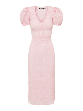 ΜΙΝΤΙ ΦΟΡΕΜΑ ΜΕ ΔΑΝΤΕΛΑ | Ροζ EU 38