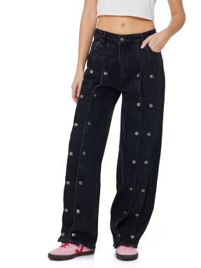 ΓΥΝΑΙΚΕΙΟ DENIM ΠΑΝΤΕΛΟΝΙ | Μαύρο 28