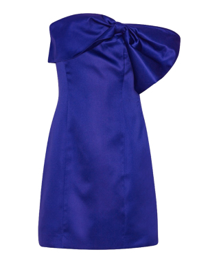 ΜΙΝΙ ΣΑΤΕΝ ΦΟΡΕΜΑ | Μπλε EU 36