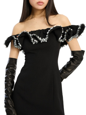 ΜΙΝΙ ΦΟΡΕΜΑ | Μαύρο EU 36