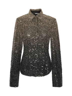 ΓΥΝΑΙΚΕΙΟ ΠΟΥΚΑΜΙΣΟ | Μαύρο-Χρυσό EU 40