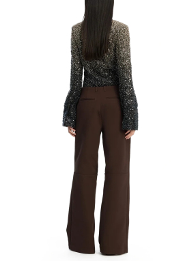 ΓΥΝΑΙΚΕΙΟ ΠΟΥΚΑΜΙΣΟ | Μαύρο-Χρυσό EU 40