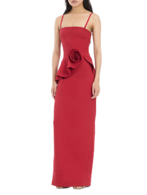 ΜΑΞΙ STRAPLESS ΦΟΡΕΜΑ | Κόκκινο 2240 EU 40