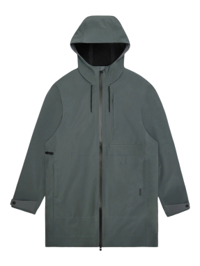 ΑΝΔΡΙΚΟ SUVA SOFTSHELL LONG JACKET | Γκρι Σκούρο XL