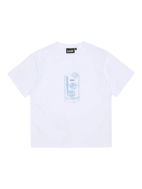 ΑΝΔΡΙΚΟ CLASSIC T-SHIRT CUBES | Λευκό S