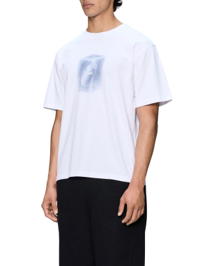 ΑΝΔΡΙΚΟ CLASSIC T-SHIRT LIQUID | Λευκό XL