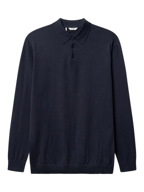 ΑΝΔΡΙΚΗ ΜΠΛΟΥΖΑ POLO AKITA PREX LS | Μπλε Σκούρο XL