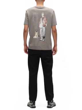 ΑΝΔΡΙΚΟ T-SHIRT DUNE KAY | Γκρι M