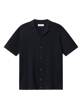 ΑΝΔΡΙΚΟ ΚΟΝΤΟΜΑΝΙΚΟ ΠΟΥΚΑΜΙΣΟ | Μπλε Σκούρο XL