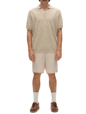 ΑΝΔΡΙΚΗ POLO ΜΠΛΟΥΖΑ | Εκρού L