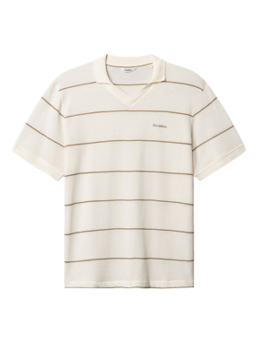 ΑΝΔΡΙΚΗ POLO ΜΠΛΟΥΖΑ GABISOLA STRIPES | Εκρού L
