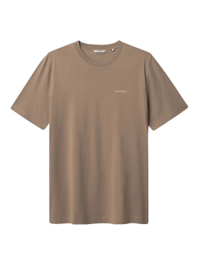 ΑΝΔΡΙΚΟ T-SHIRT ΜΕ ΛΟΓΟΤΥΠΟ | Μπεζ Σκούρο M