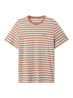 ΑΝΔΡΙΚΟ T-SHIRT DUNE LOGO STRIPES | Σομόν XL
