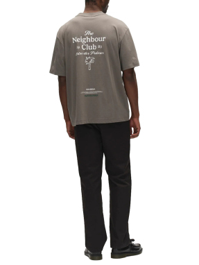 ΑΝΔΡΙΚΟ T-SHIRT GABNIGEL | Γκρι Σκούρο XL