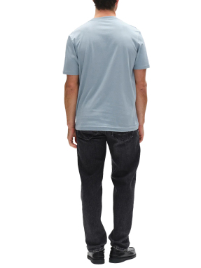 ΑΝΔΡΙΚΟ T-SHIRT ΜΕ ΛΟΓΟΤΥΠΟ | Μπλε Ανοιχτό XXL