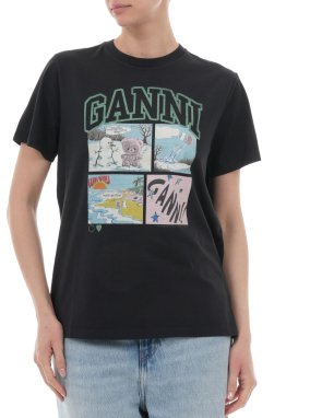 ΓΥΝΑΙΚΕΙΟ T-SHIRT | Μαύρο L