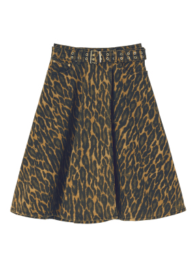 ΜΙΝΤΙ ΦΟΥΣΤΑ | Animal Print  EU 40