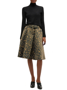 ΜΙΝΤΙ ΦΟΥΣΤΑ | Animal Print  EU 40