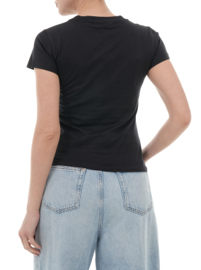 ΓΥΝΑΙΚΕΙΟ T-SHIRT | Μαύρο L