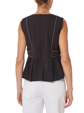 ΓΥΝΑΙΚΕΙΟ ΑΜΑΝΙΚΟ ΤΟΠ | Μαύρο  EU 40