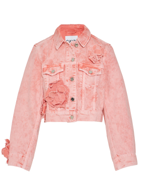 ΓΥΝΑΙΚΕΙΟ DENIM JACKET | Ροζ  EU 36