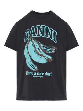 ΓΥΝΑΙΚΕΙΟ T-SHIRT BANANA | Μαύρο M