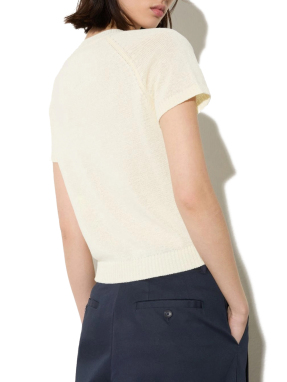 ΓΥΝΑΙΚΕΙΟ T-SHIRT | Εκρού M