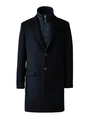 ΑΝΔΡΙΚΟ ΠΑΛΤΟ 3-ΣΕ-1 | Μαύρο XL/XXL