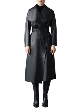 ΓΥΝΑΙΚΕΙΟ ΜΑΚΡΥ ΠΑΛΤΟ | Μαύρο M