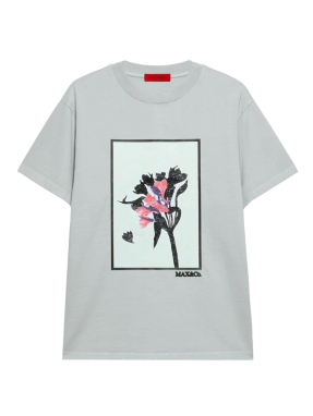 ΓΥΝΑΙΚΕΙΟ T-SHIRT | Γκρι Ανοιχτό XL