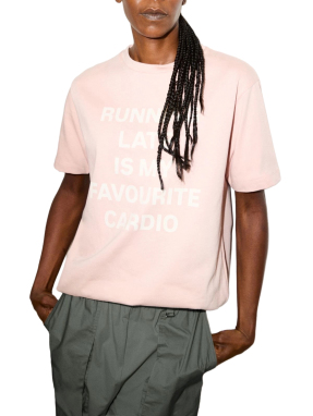 ΓΥΝΑΙΚΕΙΟ T-SHIRT | Ροζ Ανοιχτό  S
