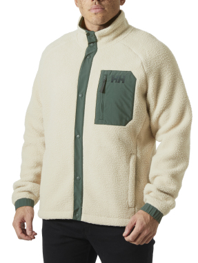 ΑΝΔΡΙΚΗ ΖΑΚΕΤΑ PANORAMA PILE SNAP | Εκρού M