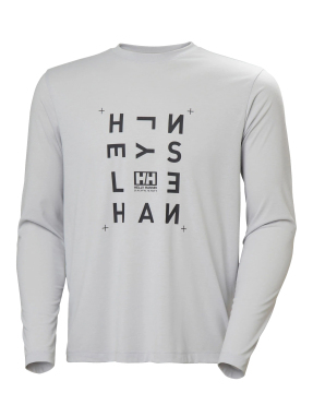 ΑΝΔΡΙΚΗ ΜΑΚΡΥΜΑΝΙΚΗ ΜΠΛΟΥΖΑ SKOG GRAPHIC | Γκρι Ανοιχτό XL