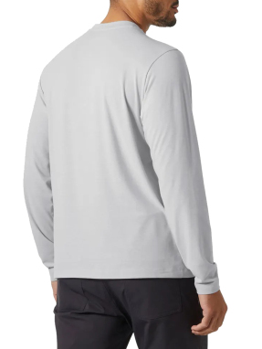 ΑΝΔΡΙΚΗ ΜΑΚΡΥΜΑΝΙΚΗ ΜΠΛΟΥΖΑ SKOG GRAPHIC | Γκρι Ανοιχτό XL