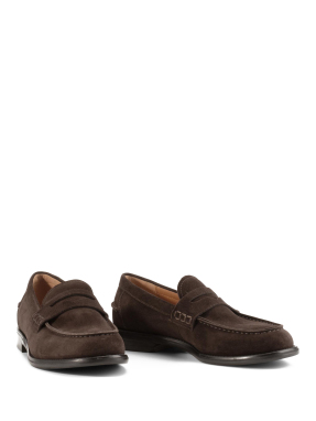 ΑΝΔΡΙΚΑ LOAFERS STEVEN | Καφέ Σκούρο 42