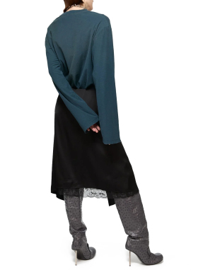 ΜΙΝΤΙ ΦΟΥΣΤΑ | Mαύρο EU 38