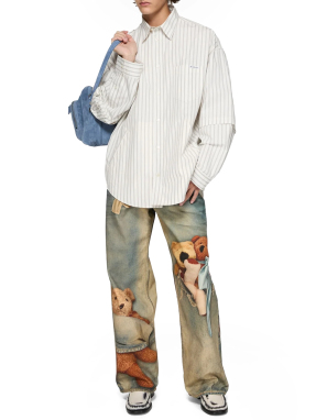 ΑΝΔΡΙΚΟ ΠΟΥΚΑΜΙΣΟ | Λευκό EU 52