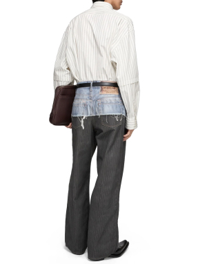 ΑΝΔΡΙΚΟ DENIM ΠΑΝΤΕΛΟΝΙ | Γκρι Σκούρο M