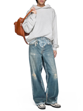 ΑΝΔΡΙΚΟ DENIM ΠΑΝΤΕΛΟΝΙ | Γαλάζιο L