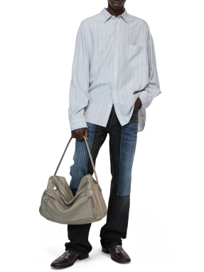 ΑΝΔΡΙΚΟ ΠΟΥΚΑΜΙΣΟ | Γκρι Ανοιχτό EU 48