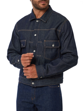 ΑΝΔΡΙΚΟ DENIM ΜΠΟΥΦΑΝ | Μπλε Σκούρο M/L