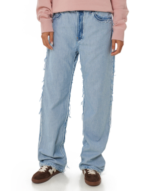 ΓΥΝΑΙΚΕΙΟ DENIM ΠΑΝΤΕΛΟΝΙ | Γαλάζιο XS