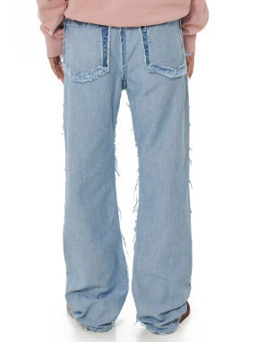ΓΥΝΑΙΚΕΙΟ DENIM ΠΑΝΤΕΛΟΝΙ | Γαλάζιο XS