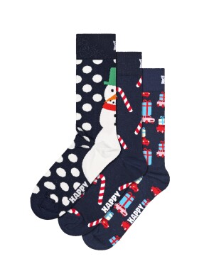 ΚΑΛΤΣΕΣ HOLIDAY GIFT SET 3ΤΜΧ | Μπλε Σκούρο 36/40