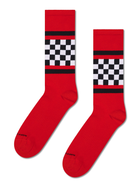 ΚΑΛΤΣΕΣ CHECKED STRIPE | Κόκκινο 41/46